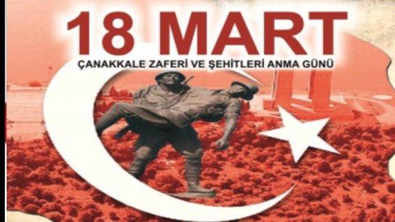 18 Mart Çanakkale Zaferinin 103.Yıl dönümü çeşitlik etkinliklerle kutlandı. 
